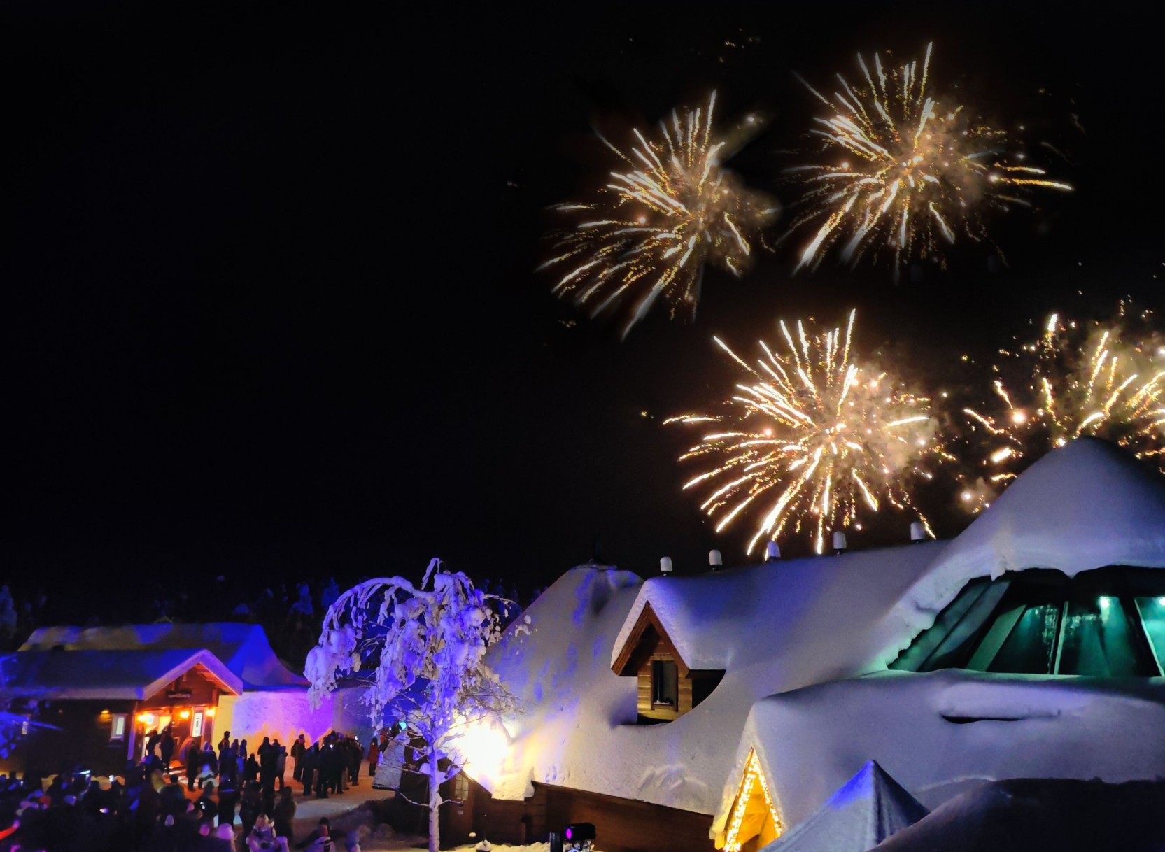 New Year’s at Arctic SnowHotel & Glass Igloos